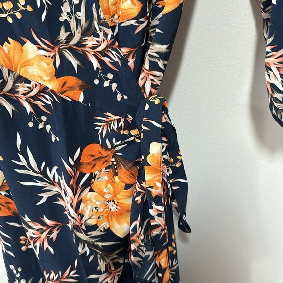 Audrey Parks Navy Floral Dress - Picture 4 of 7